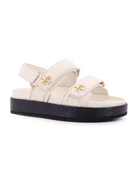 Sandały Tory Burch skórzane białe