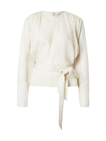 & Other Stories Bluză gri închis / lână alb