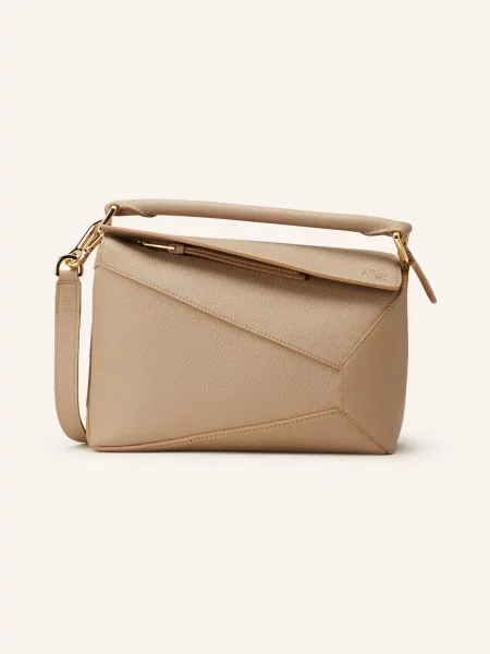 Loewe Torebka Puzzle Edge Small beige beżowa