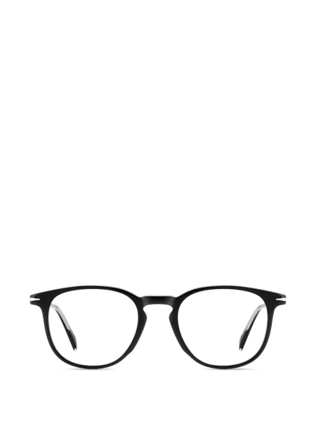 Ochelari de soare rotunzi Eyewear By David Beckham negru