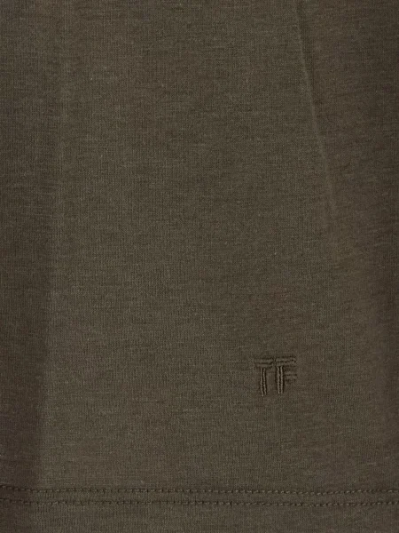 Lung tricou Tom Ford maro