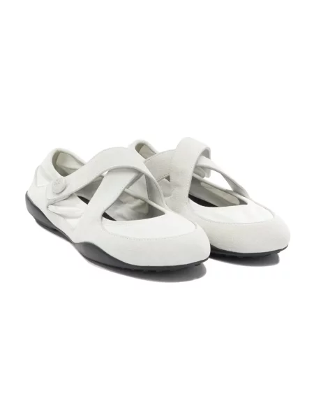 Balerinki Tory Burch białe