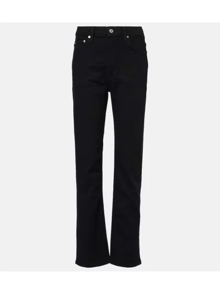 Ravne kavbojke Citizens Of Humanity z visokim pasom modra