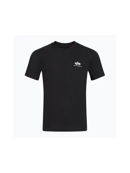 Футболка Alpha Industries Backprint black чорна