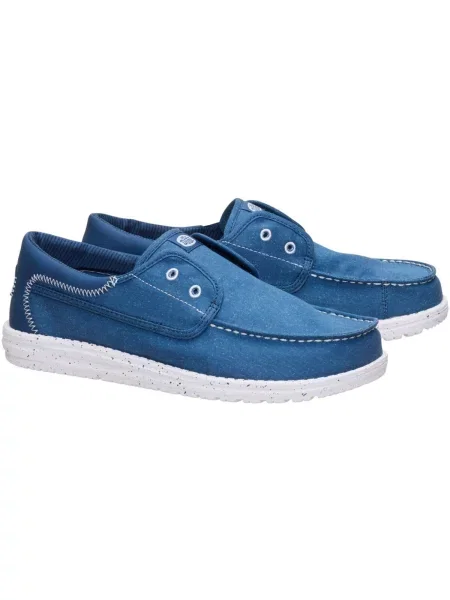 Pantofi Heydude stretch albastru