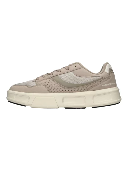 Sneakersy Fessura zamszowe beżowe