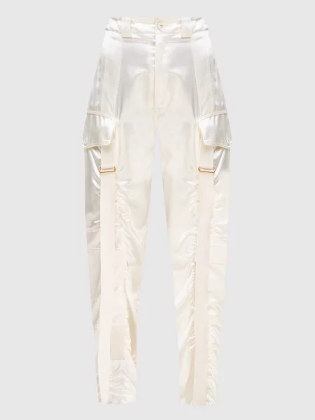 Брюки Balenciaga бежевые