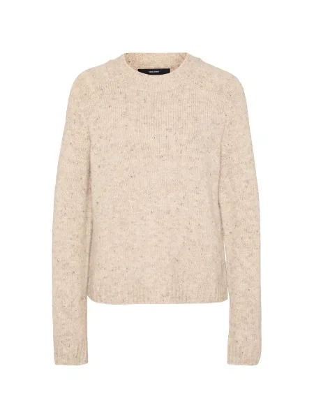 Vero Moda Tall Pulover VMINGRID închis bej