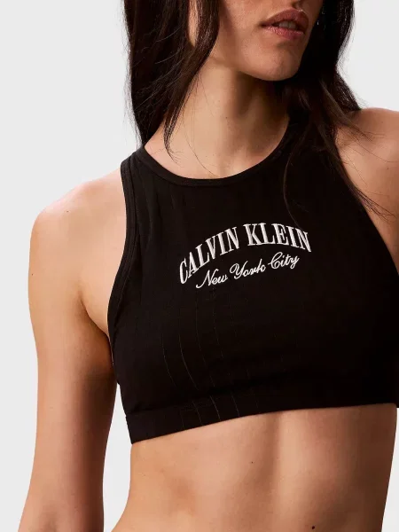 Бюстгальтер Calvin Klein без подкладки черный