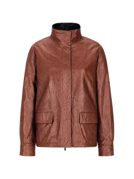 Geanta de piele La Rose roz
