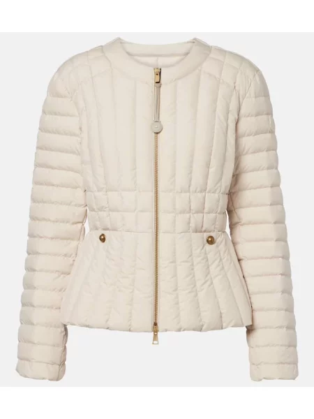 Geacă cu puf Moncler bej