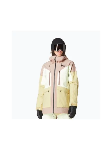 Лижна куртка Haakon roebuck / lime / cream henk Picture