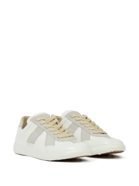 Sneakerși Maison Margiela din piele alb