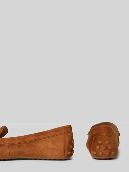 Mokasyny Lauren Ralph Lauren z logo wsuwane