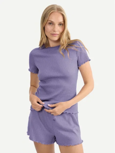 Triumph Cămașă pijama Mix & Match violet