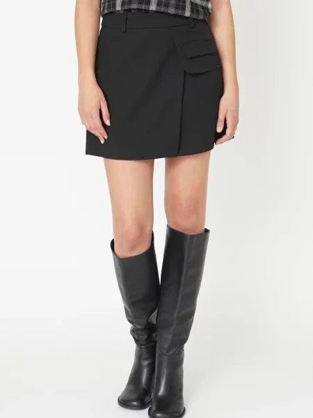 Co'couture Fustă Luna' negru