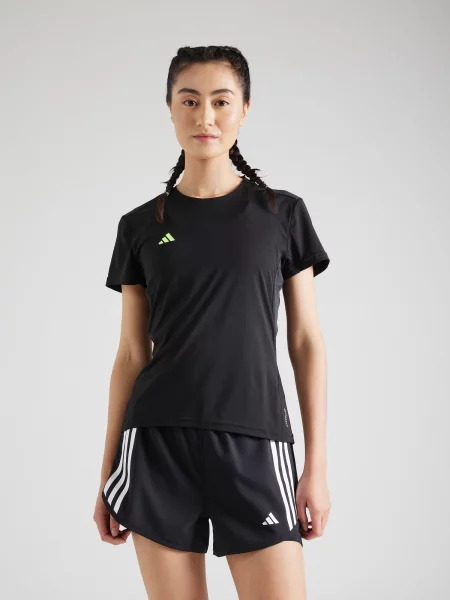 ADIDAS PERFORMANCE Tričko Adizero Essentials / biela čierna