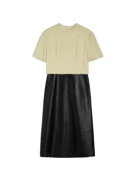 Kratak haljina Jil Sander kuglice crna