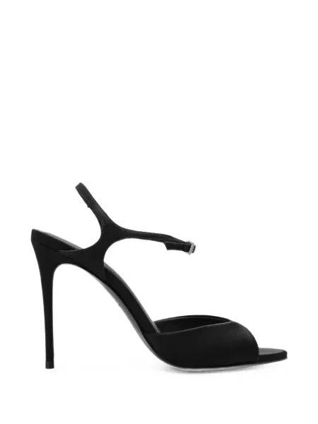Sandale Black Suede Studio din piele de căprioară negru