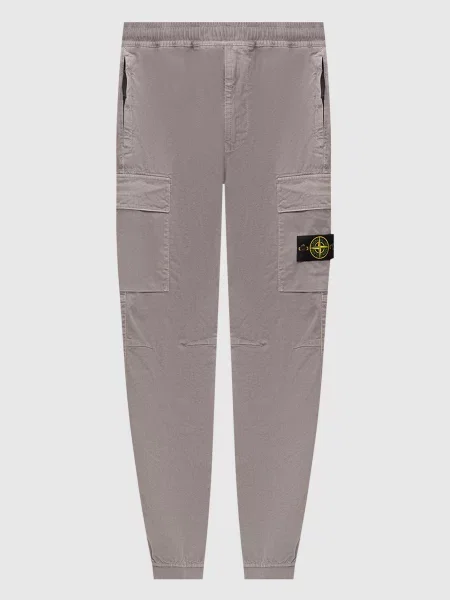 Джогери з патчем логотипа Stone Island сірі