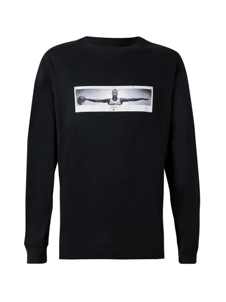 Jordan Majica siva / svetlo siva / črna bela