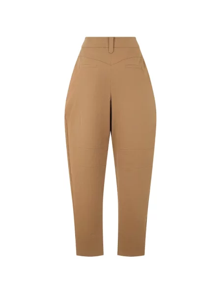 Pantaloni Alberta Ferretti maro