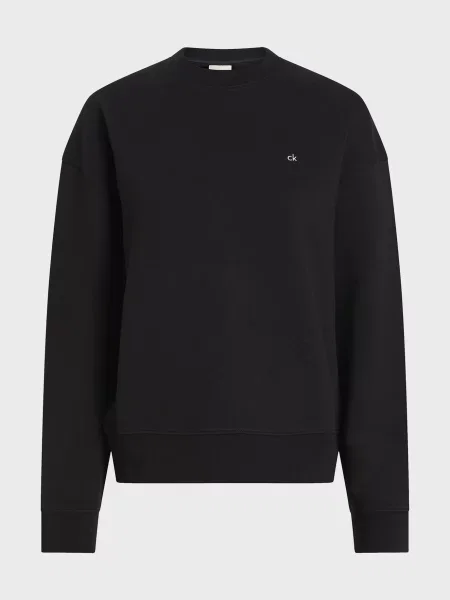 Махровий світшот Calvin Klein чорний