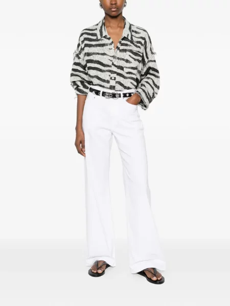 Blugi Ag Jeans alb