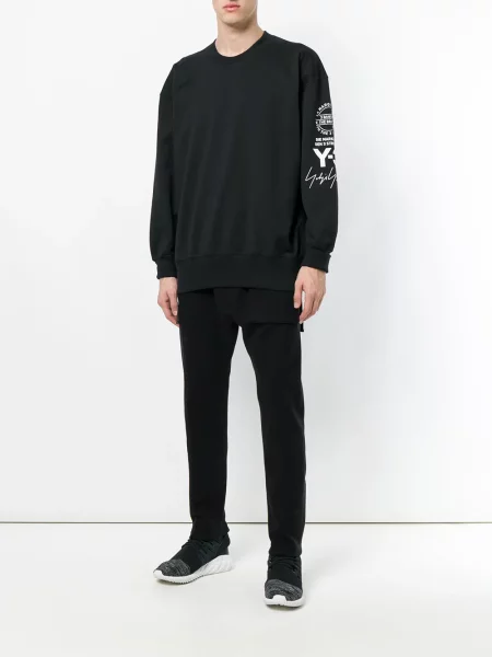 Hanorac Y-3 cu autograf negru