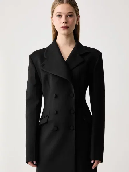 Guess rochie x LEONIE HANNE negru