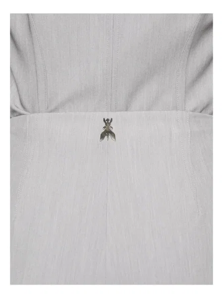 Pantaloni Patrizia Pepe plisate gri