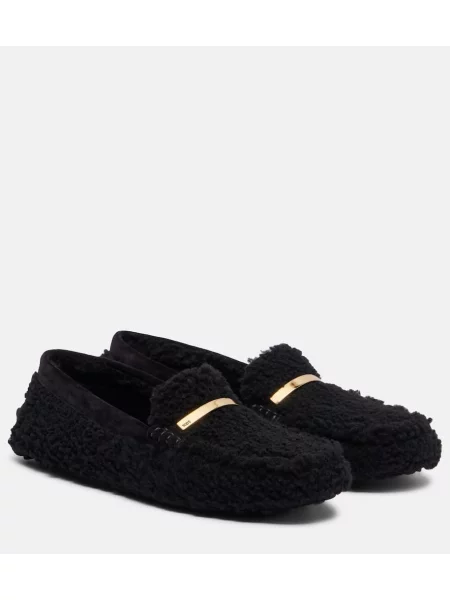 Pantofi loafer Tod's negru