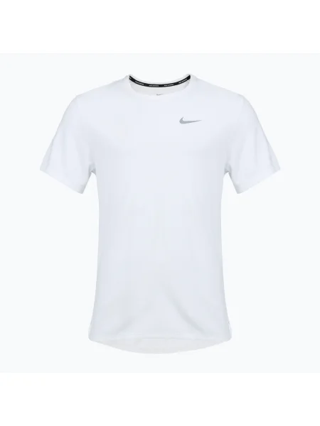 NIKE Funkčné tričko MILER strieborná biela