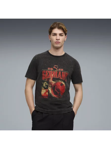 PUMA koszulka o luźnym kroju Fanpack Akcesoria S czarny