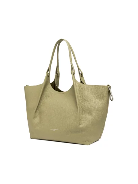 Gianni Chiarini torebka shopper skórzana DUA zielona