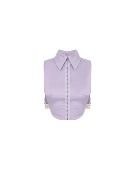 Top Elisabetta Franchi fioletowy