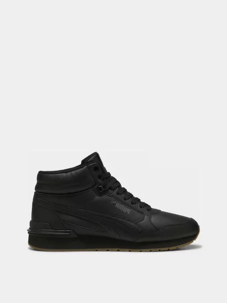 Кожаные ботинки Puma черные