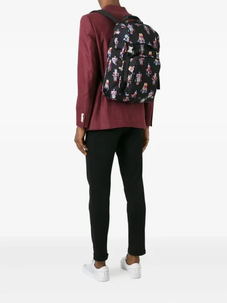 Rucsac Prada cu imagine negru