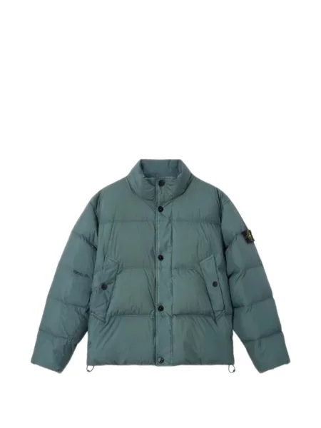 Geacă Stone Island cu strasuri verde