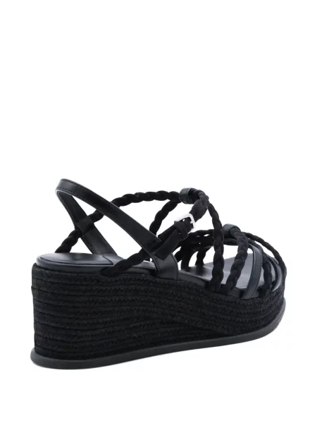 Espadrile Jimmy Choo cu platformă negru