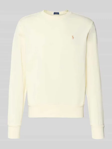 Bluza o kroju relaxed fit z czystej bawełny Polo Ralph Lauren beżowa