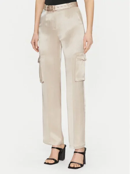 Marciano Guess Παντελόνι υφασμάτινο μπεζ