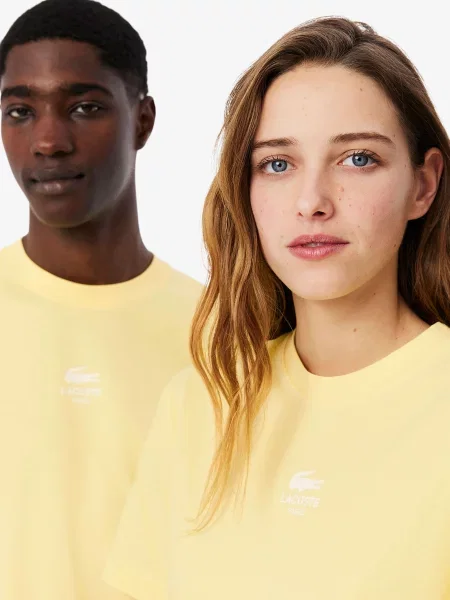 Футболка Lacoste жовтий