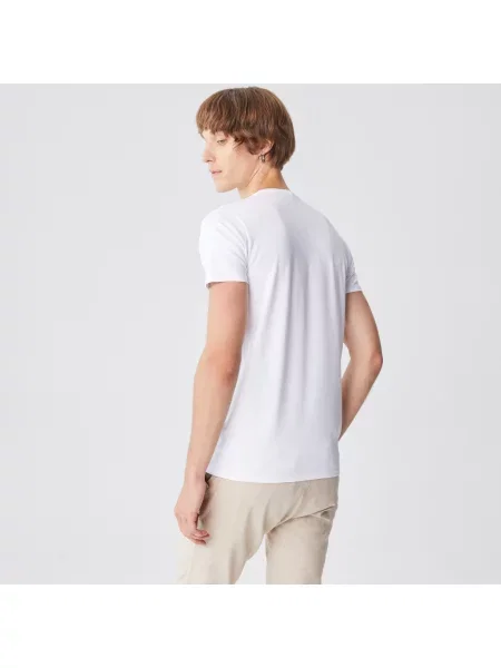Lacoste футболка біла