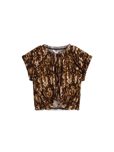 Tricou sport Scalpers maro