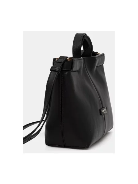 Marc O'Polo torebka crossbody z imitacji skóry czarna