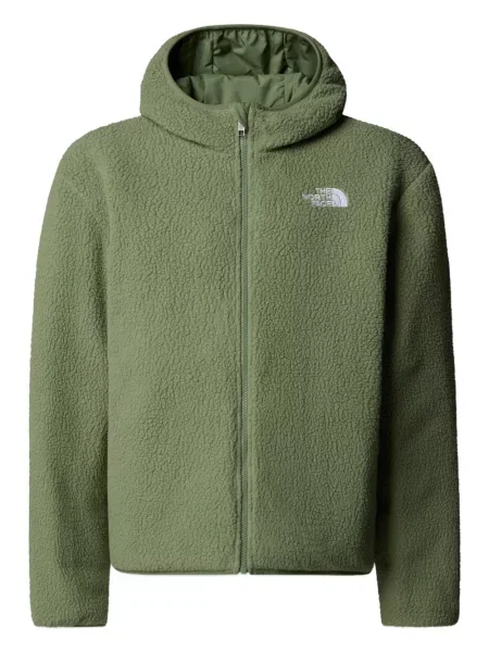 Kurtka dziecięca The North Face zielona
