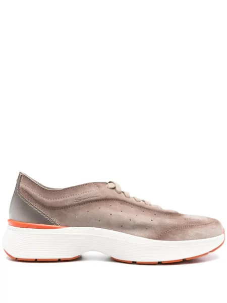 Sneakerși Santoni maro