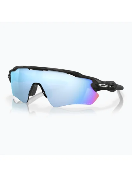 Olcsóbban. Napszemüveg Oakley Radar EV Path matte black camo/prizm deep water polarized. Méret: OS fekete