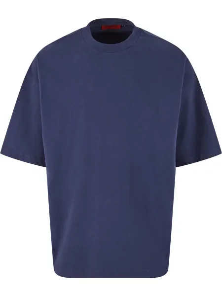 Prohibited Oversized tričko Savile Row marine modrá / indigo / červená bílá